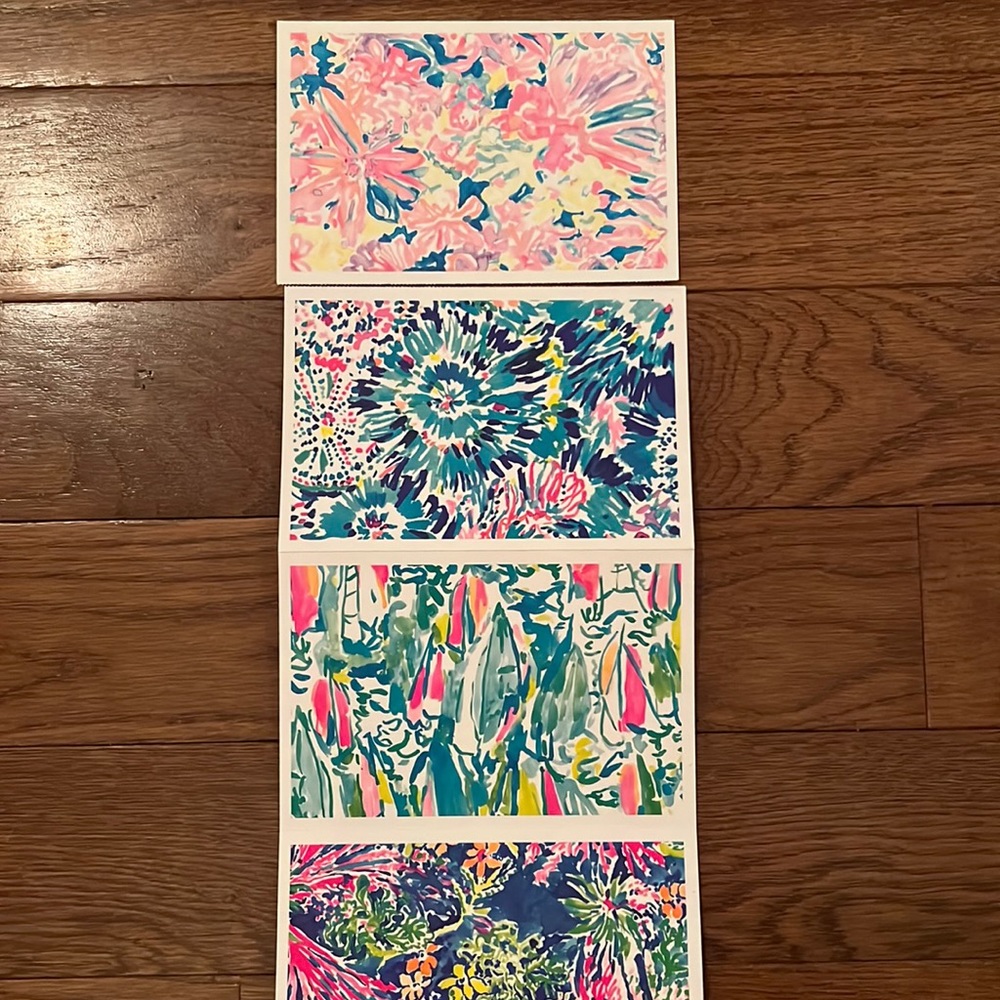 Lilly Pulitzer Artwork Postcard Set